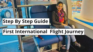 First Time International Flight Journey Tips| How To Travel In Flight First Time | Tips In Hindi