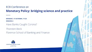 ECB Conference on Monetary Policy 2021 - Have banks caught Corona?