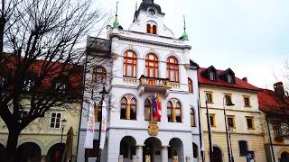 Novo mesto, Old Town, Slovenia - 4K Virtual Walk