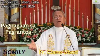 Fr. Ciano Ubod Homily - Unsaon Pagpagaan ang atong Pag-antos?