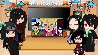 Uchiha’s react to boruto