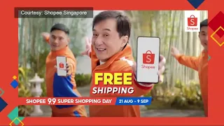 Shopee 9 9 Super Shopping Day 2021 with Jackie Chan TVCs COMPILATION