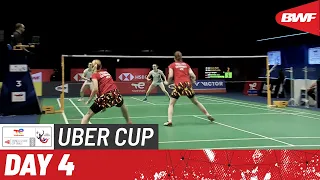 BWF Uber Cup Finals 2022 | France vs. Germany | Group A