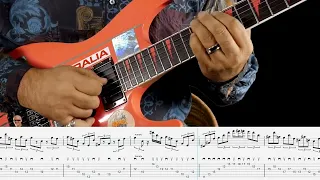 Frank Gambale - Frank's Robo-Roo Sweep Arpeggios (Screen tab)