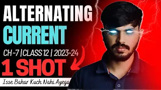 Class 12 Physics Alternating Curremt in ONESHOT with PYQ Chapter 7 CBSE 2023-24 Party series🔥