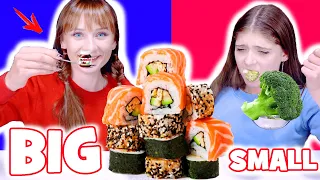 ASMR Big VS Small Spoon and Most Popular  Food Challenge