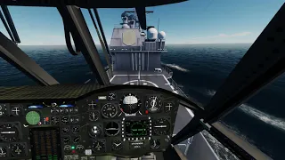 DCS | CH-47 Chinook mod | Ship Landing