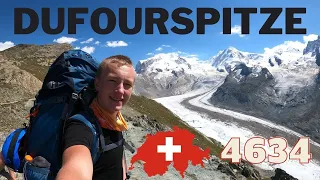 ⛰ DUFOURSPITZE 4634m (Szwajcaria) | z Zermatt | 2 dni | Korona Europy | WSPIN 2.0 ⛰