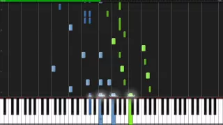 Minute Waltz - Frederic Chopin [Piano Tutorial] (Synthesia)