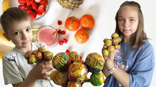 Чупа Чупс челлендж. Lollipop challenge. Отгадай вкус с закрытыми глазами.