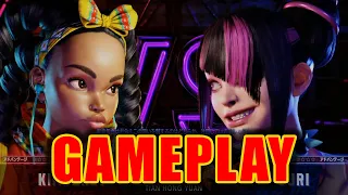 New Juri and Kimberly Gameplay!