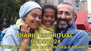DIÁRIO ESPIRITUAL MISSÃO BELÉM - 07/05/2024 - Jo 16,5-11
