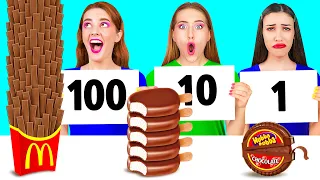 100 слоев еды Челлендж #4 от RaPaPa Challenge
