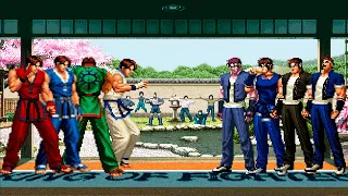 [KOF Mugen] Kim Kaphwan Team vs Shingo Yabuki Team