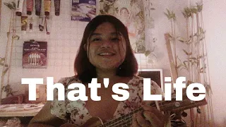 That's life - ukulele cover | Ethiel Rei