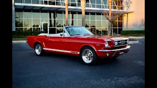 Revology Car Review | 1966 Mustang GT Convertible in Candy Apple Red