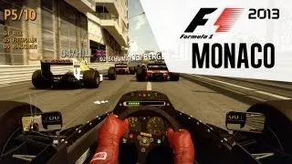 F1 2013 Gameplay - Monaco Classic Cars (Lotus 98T)