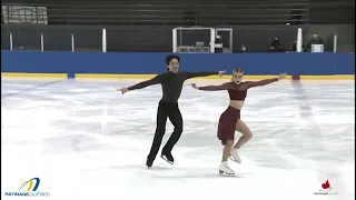 Holly Harris & Jason Chan - 2021 Quebec Summer Championships FD