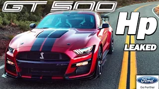 2020 Shelby GT500 ACTUAL HORSEPOWER OFFICIALLY LEAKED!