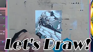 Let's Draw - Cloud Strife  (FF7 Remake)