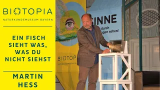 Martin Heß: Ein Fisch sieht was, was du nicht siehst | BIOTOPIA FESTIVAL SINNE