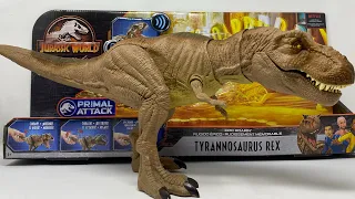 Jurassic World Camp Cretaceous Epic Roarin Tyrannosaurus Rex Review!!!!