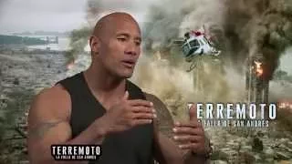 Entrevista Dwayne Johnson - Terremoto La Falla de San Andrés