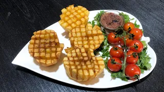 Crispy potatoes Pom poms. Delicious Pom poms potatoes