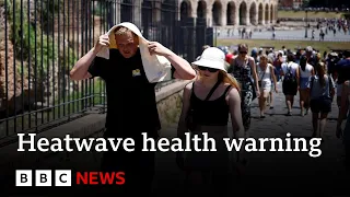 Heatwave health warnings across US and southern Europe - BBC News