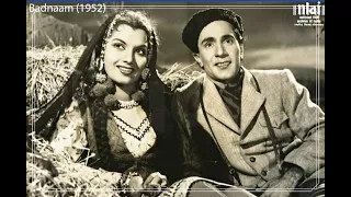 LATA JI~BADNAM (1952)~( 3 GEMS )~(1)~LEJA APNI YAAD~(2)~SAJAN TUM SE~(3)~KAHE PARDESIA KO~[ HD AUDIO