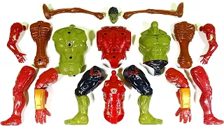 Assemble Toys ~ IronMan, Hulk Smash, IronBuster And Sirenhead ~ Avengers Marvel Toys