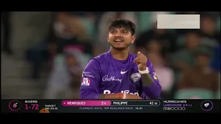 Sandeep lamichhane Wow amazing bowling 2 catch Miss 2nd game BBL2021