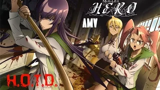 |Highschool of the Dead| AMV -Hero-Skillet