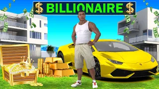 I Became A BILLIONAIRE With ONE DOLLAR In GTA 5!