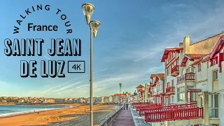 🇫🇷 Saint Jean de Luz - France Walking Tour (4K UHD 60fps)