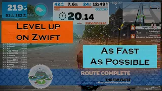 How to level up on Zwift AS FAST AS POSSIBLE | Workout Wednesday