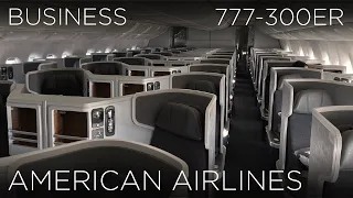 AMERICAN AIRLINES 777-300ER Business Class | New York to Doha (Full Review in 4K)