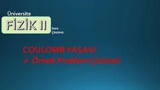 Fizik 2: Coulomb Yasası Örnek Problem Çözümü - 2