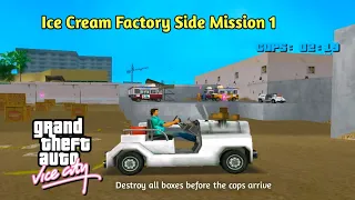 GTA Vice City Big Mission Pack Mod (VCBMP) | Ice Cream Factory Side Mission 1/3