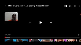 reacting to epic rap battles of history:Miley Cyrus Vs. Joan of arc