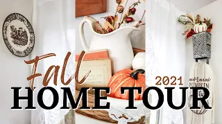 FALL HOME TOUR 2021 | Cozy Cottage Fall Decorating Ideas