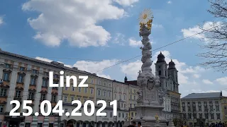 Linz Altstadt / Linz down town Walking Tour [4K/60fps] - Samsung Galaxy S21