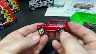 Unboxing of scale models Lada Niva/Распаковка новых масштабных моделей LADA 4x4 Niva для Музея Нивы