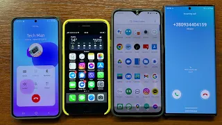 Speed Dial Outgoing Call. Samsung S22 Calls OnePlus 6T, Apple iPhone 7 & Samsung S22 Ultra