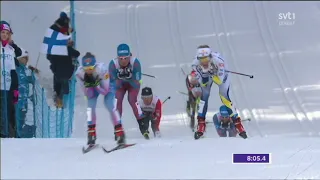 Längdskidor VM Lahtis 2017 - 15km Skiathlon Damer