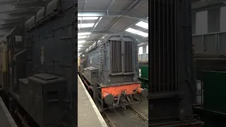 #shorts 13029 British Rail Class 08 diesel locomotive Tyseley Locomotive Works 17.06.23 D3029 08021