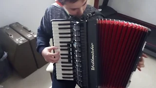 Krčmárik maličky- Weltmeister Meteor 80 bas- Test nástroja (Accordion, Akkordeon)