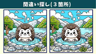 Find 3 Differences | Illustration Version #1430