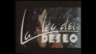 La ley del deseo (Trailer)