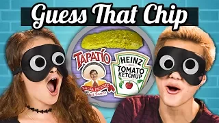 GUESS THAT CHIP CHALLENGE! | Teens Vs. Food